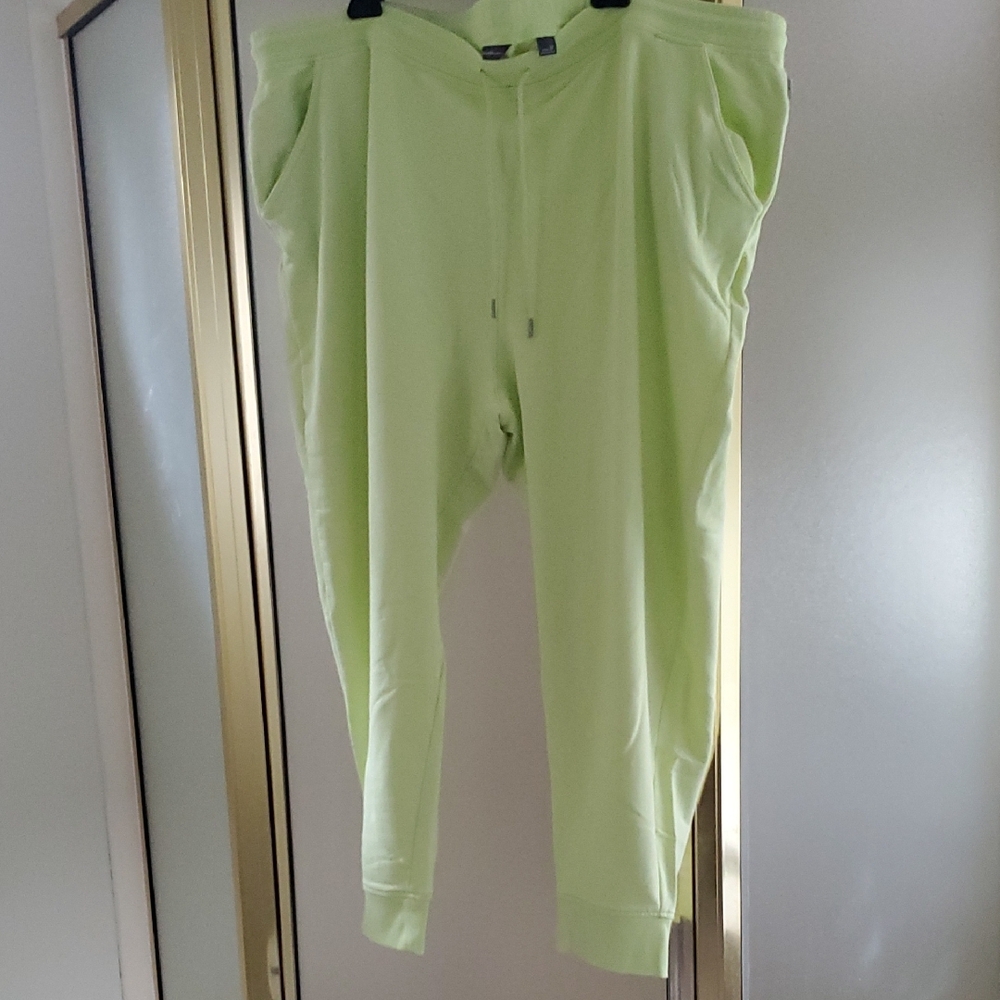 Light Green Soft Jogger Pants - NWOT